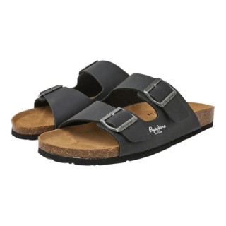 Pepe Jeans BIO M DOUBLE ΣΑΝΔΑΛΙ ΑΝΔΡΙΚΟ PMS80003-999 Μαύρο