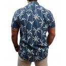 Rebase - 251RGS-5051 - Short Sleeve Shirt - Colonial Blue - Κοντομάνικο Πουκάμισο