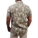 Rebase - 251RGS-5051 - Short Sleeve Shirt - Olive Haze - Κοντομάνικο Πουκάμισο