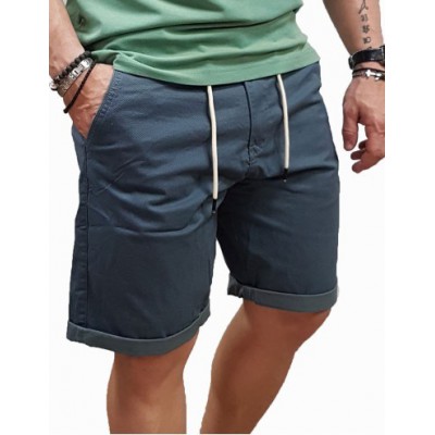 ΑΝΔΡΙΚΗ ΒΕΡΜΟΥΔΑ Rebase - 251RMSHO-7005 - Shorts - Stone Blue - Βερμούδα