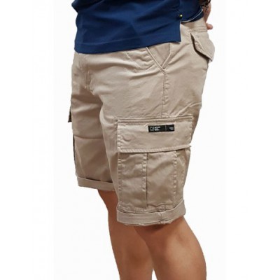 Rebase - 251RMSHO-7026 - Cargo Shorts - Lt. Ash - Βερμούδα