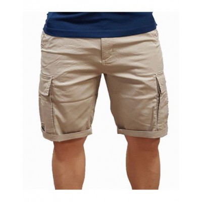 Rebase - 251RMSHO-7026 - Cargo Shorts - Lt. Ash - Βερμούδα Rebase - 251RMSHO-7026 - Cargo Shorts - Lt. Ash - Βερμούδα