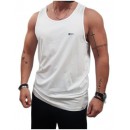 Rebase- 251RTSL-9023 - Sleeveless T-Shirt - White - Μπλούζα αμάνικη