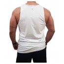 Rebase- 251RTSL-9023 - Sleeveless T-Shirt - White - Μπλούζα αμάνικη