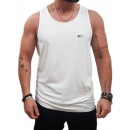 Rebase- 251RTSL-9023 - Sleeveless T-Shirt - White - Μπλούζα αμάνικη