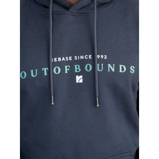 Rebase 252RTOP-1041 φούτερ DK blue