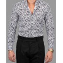 DEZING ΠΟΥΚΑΜΙΣΟ ΜΑΥΡΟ ΛΕΥΚΟ D-2472