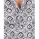 DEZING ΠΟΥΚΑΜΙΣΟ ΜΑΥΡΟ ΛΕΥΚΟ D-2472