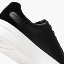 GUESS ELBAN LEATHER SNEAKERS MEN GUES SFMFBANLEL12-BLACK