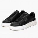 GUESS ELBAN LEATHER SNEAKERS MEN GUES SFMFBANLEL12-BLACK