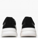 GUESS ELBAN LEATHER SNEAKERS MEN GUES SFMFBANLEL12-BLACK