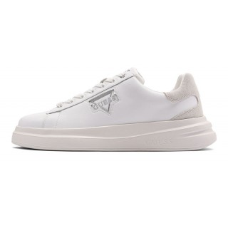 GUESS SNEAKER ELBAN LEATHER WHITE FMFBANLEL12