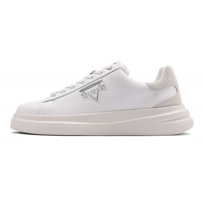 GUESS SNEAKER ELBAN LEATHER WHITE FMFBANLEL12