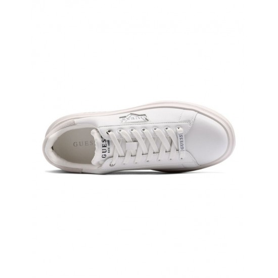 GUESS SNEAKER ELBAN LEATHER WHITE FMFBANLEL12