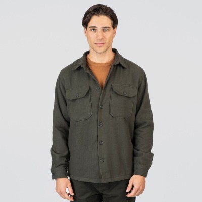 Rebase 252RGS-5106 Πουκάμισο Dk Khaki