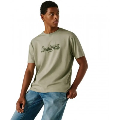 PEPE JEANS  Ανδρικό t-shirt : PM5010292-701-ΧΑΚΙ