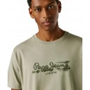 PEPE JEANS  Ανδρικό t-shirt : PM5010292-701-ΧΑΚΙ