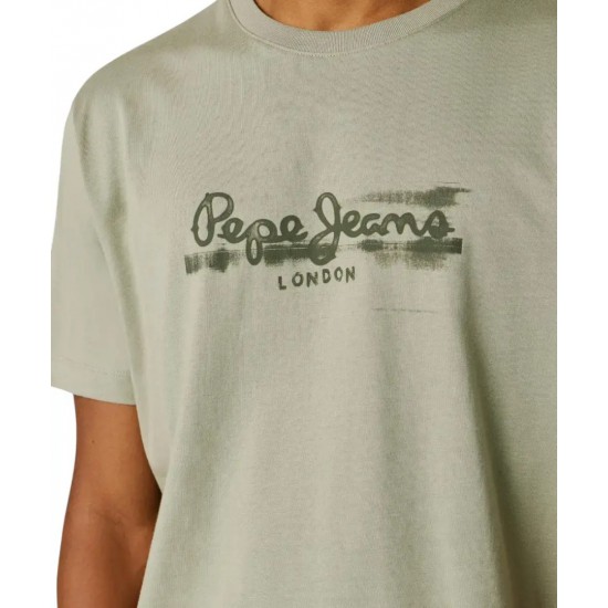 PEPE JEANS  Ανδρικό t-shirt : PM5010292-701-ΧΑΚΙ