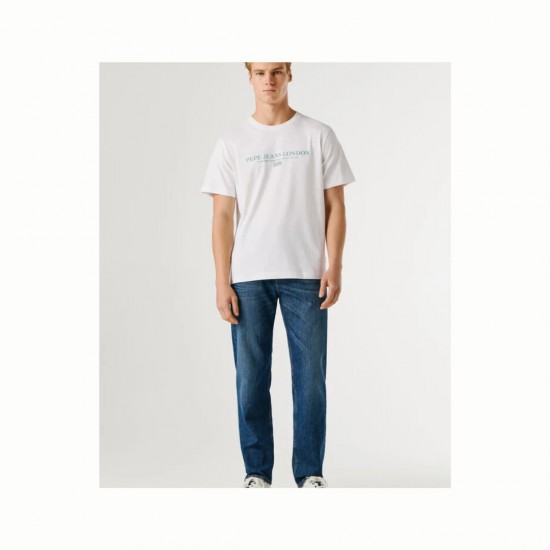 ​Ανδρική Μπλούζα PEPE JEANS PM5010309-800 Άσπρο