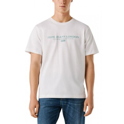 ​Ανδρική Μπλούζα PEPE JEANS PM5010309-800 Άσπρο