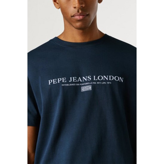 ​Ανδρική Μπλούζα PEPE JEANS PM5010309-594 Navy