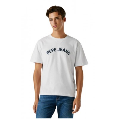 PEPE JEANS M GIO TEE - PM5010295-800-ΛΕΥΚΟ