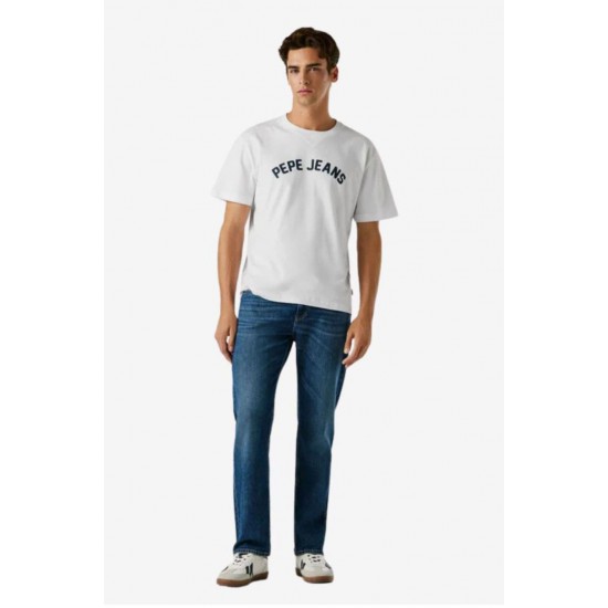 PEPE JEANS M GIO TEE - PM5010295-800-ΛΕΥΚΟ