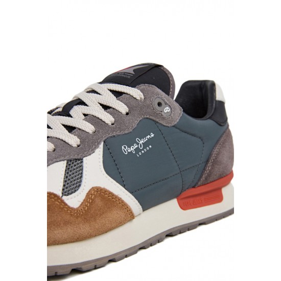 PEPE JEANS 'BRIT ESSENCE' SNEAKERS ΑΝΔΡΙΚΑ PMS400021-879