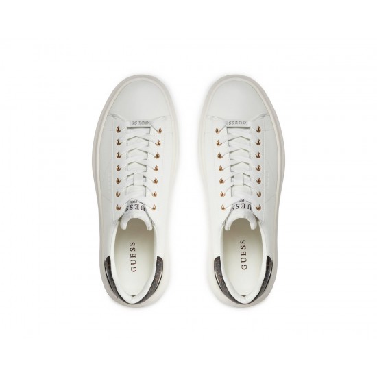 GUESS Ανδρικά sneakers GUESS FMPVIBLEA12-WBROC ELBA λευκό