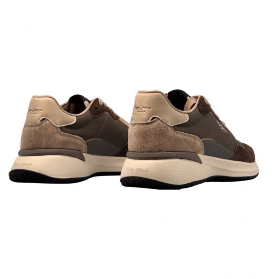 Pepe Jeans – Bampton City M – Ανδρικό Sneaker Καφέ Πούρο (PMS600038-898)