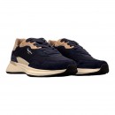 Pepe Jeans – Bampton City M – Ανδρικό Sneaker Μπεζ Μπλε (PMS600038-595)