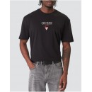 Guess Ανδρική Μπλούζα M6RI45K8HM0-JBLK ΜΑΥΡΗ