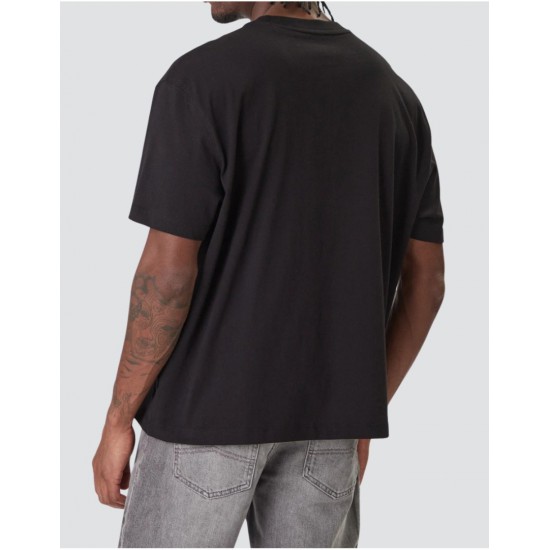 Guess Ανδρική Μπλούζα M6RI45K8HM0-JBLK ΜΑΥΡΗ