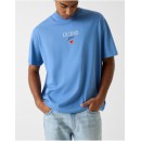 Guess Ανδρική Μπλούζα M6RI45K8HM0-BLN ΣΙΕΛ