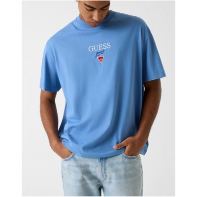 Guess Ανδρική Μπλούζα M6RI45K8HM0-BLN ΣΙΕΛ